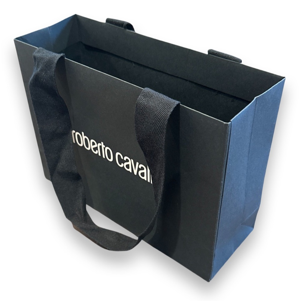 Roberto Cavalli: Small Authentic Gift Bag - Sz: 9” x 6 3/4” x 3” 🛍️